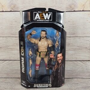 Jazwares AEW Unmatched Series 10 Adam Cole #75 Action Figure New